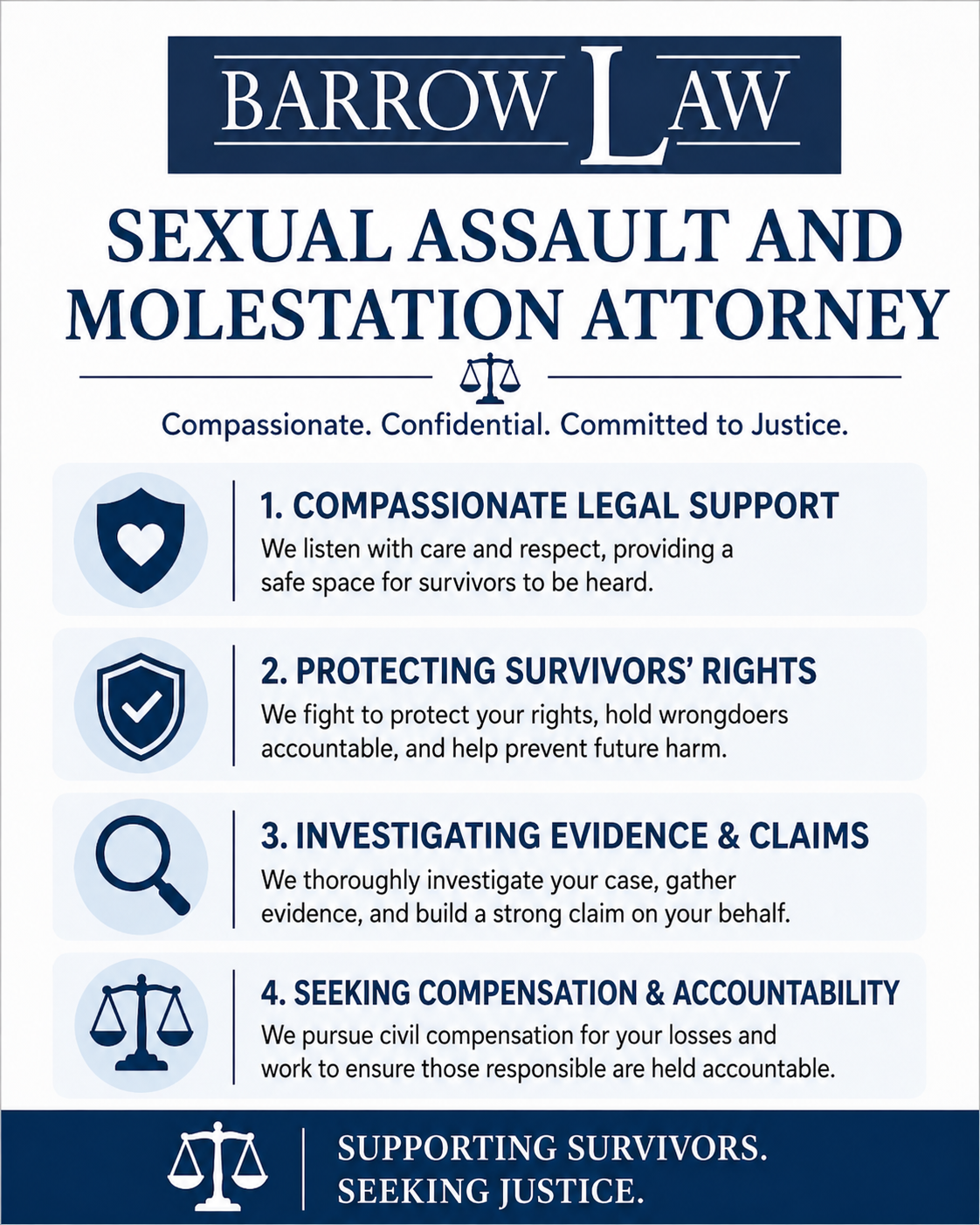 Sexual Assault and Molestation Attorney Infographic